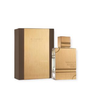 Haramian Amber Oud Gold Edition Perfume Bottle.
