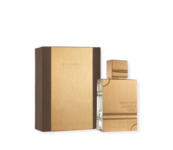 Haramian Amber Oud Gold Edition Perfume Bottle.