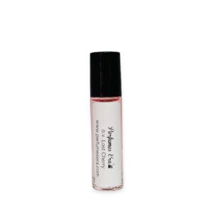 Lost Cherry perfume oil roller bottle.