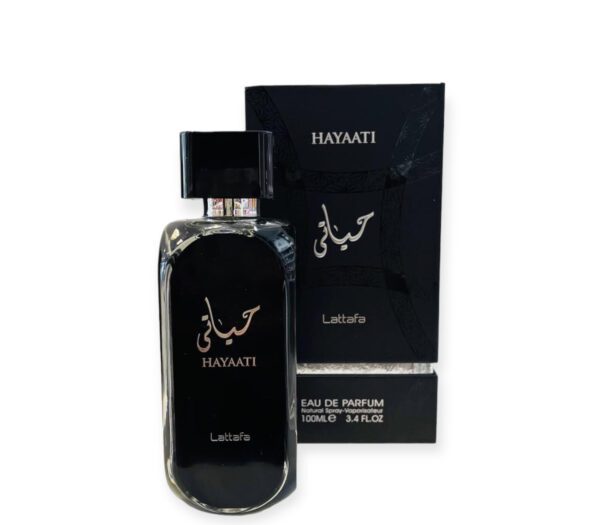 Lattafa Hayati Eau de Parfum bottle