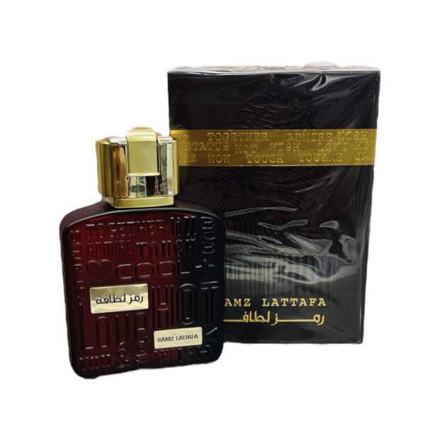 Ramz Lattafa Love Hot perfume bottle